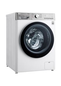 LG Waschtrockner »V9WD128H2«, TurboWash® - Waschen in nur 39 Minuten weiß ThinQ®: vernetzte Zukunft eingebaut