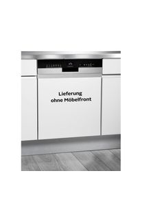 Siemens teilintegrierbarer Geschirrspüler »SE53HS60AE«, SE53HS60AE, 13 Maßgedecke silberfarben intensiveZone: Sorgt bei hartnäckigen...