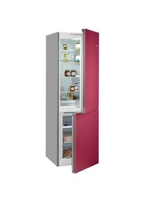 Bosch Kühl-/Gefrierkombination, KVN36CEEA, 186 cm hoch, 60 cm breit rot austauschbare Türfront
