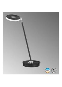 Fischer und Honsel FISCHER & HONSEL LED Schreibtischlampe »Dent«, 1 flammig-flammig braun sand schwarz