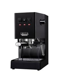 Gaggia Siebträgermaschine »New Classic Thunder Black«, vom Erfinder des Espresso - Barista@Home-Experience schwarz