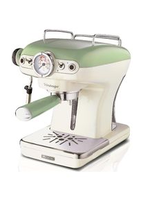 Ariete Espressomaschine »1389 Vintage grün-weiß« grün Kaffeemaschine