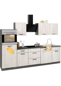 Wiho-Küchen WIHO KÜCHEN Küchenzeile »Esbo«, ohne E-Geräte, Breite 280 cm beige made_in_germany Wilton Oak