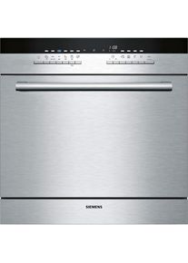 Siemens teilintegrierbarer Geschirrspüler »SC76M542EU«, iQ500, SC76M542EU, 7 Maßgedecke silberfarben Einbau-Modular-Geschirrspüler