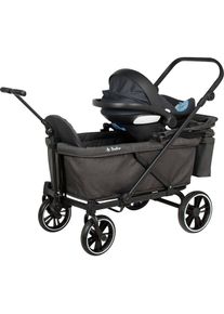 Pinolino® Adapter für Kinderwagen »Babyschalen-Adapter«, für Klappbollerwagen »Cruiser«, 2-tlg. schwarz