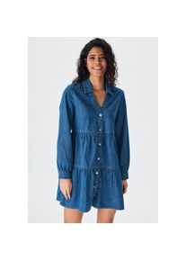 LTB Jeanskleid »GIONA«, (1 tlg.), mit weitem Schnitt blau XL (42) N-Gr 54031 LAILA SAFE WASH Kurzes Jeanskleid von LTB
