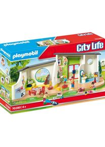 Playmobil® Konstruktions-Spielset »KiTa Regenbogen (70280), City Life«, (180 St.), Made in Germany bunt Spielbausteine