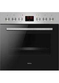 Amica Induktions Herd-Set »EHI 935 611 E«, EHI 935 611 E, mit Teleskopauszug nachrüstbar, Simple Steam Reinigungsfunktion silberfarben...