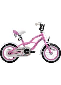 Bikestar Kinderfahrrad, 1 Gang rosa Fahrrad