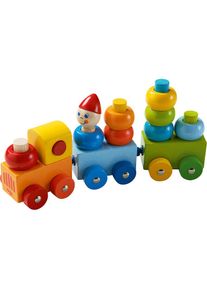Haba Spielzeug-Eisenbahn »Entdeckerzug Farbkringel«, aus Holz; Made in Germany bunt