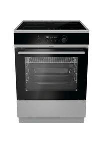 Gorenje Induktions-Standherd »EITP6576XP«, EITP6576XP, Pyrolyse-Selbstreinigung silberfarben Supreme-Beschichtung - Ultra schmutzabweisende,...