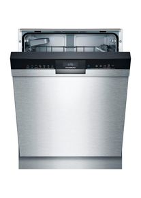 Siemens Unterbaugeschirrspüler »SE43HS32UE«, SE43HS32UE, 12 Maßgedecke silberfarben iQdrive-Motor: Effizient, langlebig und leise.