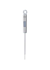 Rösle RÖSLE Kochthermometer »Barbecue Gourmet-Thermometer, 25066«, Grillthermometer digital, °C und °F, -40°C bis +200 °C, Edelstahl silberfarben...