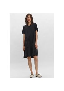 Véro Moda VERO MODA Jerseykleid »VMFILLI CALIA SS SHORT DRESS« schwarz XXL N-Gr black Süßes Sommerkleid von VERO MODA