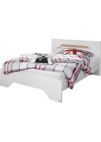 Rauch Futonbett »Noosa« weiß weiß/struktureichefarben hell