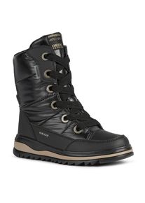 Geox Winterstiefel »J ADELHIDE GIRL B AB«, mit Amphibiox-Technologie schwarz 31 Warmer Schnürstiefel mit Innenreißverschluss