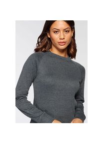 HEAT keeper Thermounterhemd »Damen«, reguliert die Körpertemperatur grau S anthrazit-meliert Damen Langarmshirt mit HEAT keeper Technologie an der...