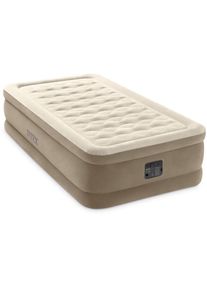 Intex Luftbett »DURA-BEAM® UltraPlush Airbed«, (Set, 2, mit Transporttasche) beige Luftbetten