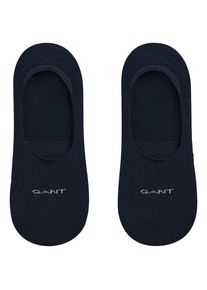 Gant Füßlinge, (2 Paar) blau 43/45 marine Silikonbesatz an der Ferse