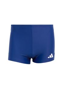 adidas Performance, Hommes Maillot de bain de sport '3-Stripes Swim Boxers', bleu fonc&eacute; / blanc