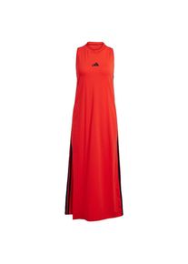 ADIDAS SPORTSWEAR Sportkleid 'Essentials' Damen, knallrot / schwarz, Größe S