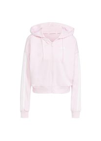 ADIDAS SPORTSWEAR, Femmes Veste de survêtement 'Essentials', rose / blanc