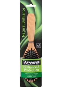 TRISA Natural Brilliance Haarbürste reine Borsten