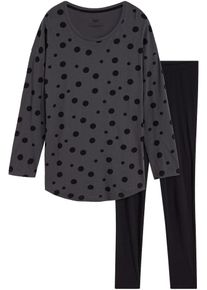 Oversized Pyjama mit Leggings in grau, Grösse 52/54 (XXL), bonprix