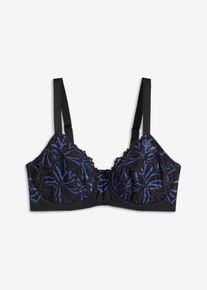 Minimizer-BH mit mehrfarbigem Glitzergarn in schwarz, Grösse 95C, bonprix