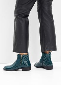 Stiefelette in grün, Grösse 36, bonprix