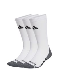adidas Performance, Femmes Chaussettes de sport 'Performance Grip CLIMACOOL Cushioned Crew 3 Pairs', gris / noir / blanc