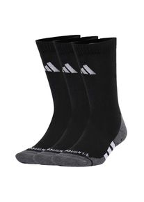 adidas Performance, Femmes Chaussettes de sport 'Performance Grip CLIMACOOL Cushioned Crew 3 Pairs', gris chiné / noir / blanc