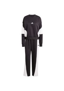 adidas Sportswear Trainingsanzug 'Laziday' Damen, schwarz / weiß, Größe XL/XXL