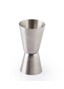 ich-zapfe Jigger, Cocktail Messbecher - Edelstahl (20/40 ml), Bar & Gastronomie
