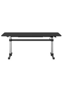 USM Haller Kitos M Schreibtisch Linoleum nero