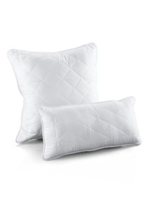 Microfaser Kissen fest in weiss | 40x80 cm | bonprix