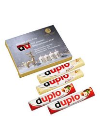 Werbeartikel: 4er "Advents"-Duplo-Pack (2x Duplo klassisch + 2x Duplo weiß) | | mit deinem Logo bedrucken