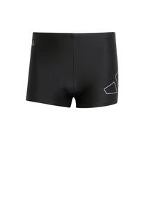 adidas Performance Sportbadehose 'Big Bars' Herren, schwarz / weiß, Größe M