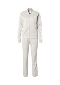 adidas Sportswear Trainingsanzug 'Essentials' Damen, greige / weiß, Größe XL