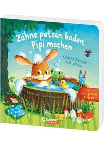 Zähne putzen, baden, Pipi machen - Körperpflege ist nicht schwer