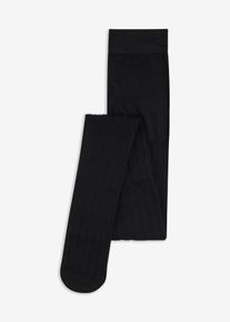 Strumpfhose mit Struktur 80den in schwarz, Grösse 40/42 (M), bonprix