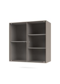 Ripple II Wall Vitrinenschrank Truffle Montana QUICK SHIP