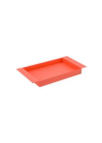 REMEMBER - Rio Metall-Tablett klein, coral