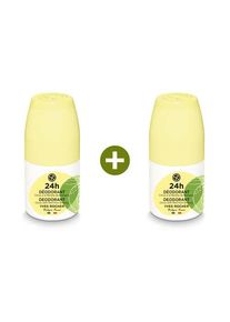 Yves Rocher Wellness-Sets - 1+1 24h Deodorant Zitrusfrüchte mit Minze aus der Bretagne