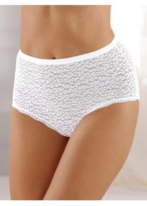 wäschepur Witt Damen Taillenslip, weiß, Größe 44, 96% Polyamid, 4% Elasthan
