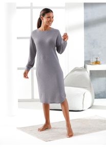 Witt Damen Longshirt, anthrazit, Größe 36/38, 65% Polyester, 35% Viskose