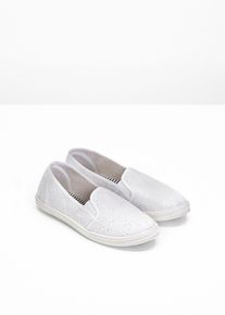 Slipper in weiss, Grösse 37, bonprix