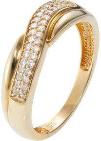 Damen Ring Silber vergoldet 925