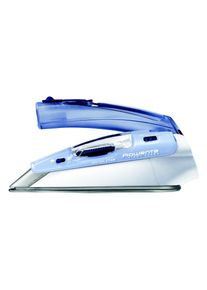 Rowenta Reise-Dampfbügeleisen »DA1510«, 1000 W, mit Dampffunktion und Microsteam-Edelstahlsohle blau Bügeleisen