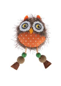 TIAKI Happy Owl mit Katzenminze spielzeug